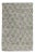 Soft Gray Diamond Loop Rug 9x12 For Sale