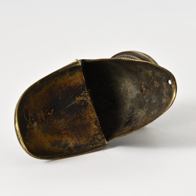Antique Brass Incense Boat, 1800s For Sale - Image 12 of 16