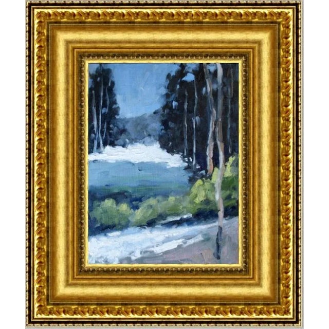 Whitefish Winter, Contemporary Landscape Oil Painting For Sale - Image 11 of 11