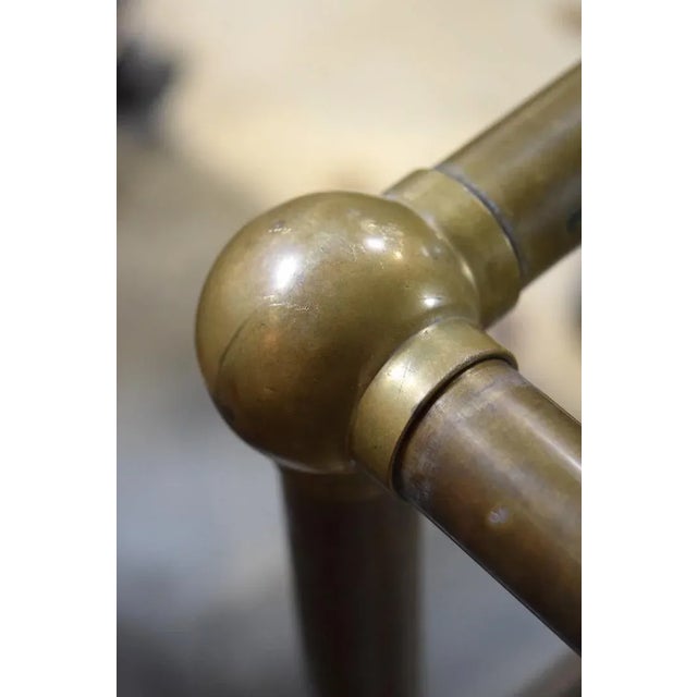 Vintage Brass Theater Guardrail, 1920s For Sale - Image 4 of 13
