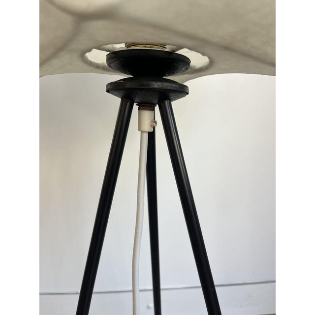 Cocoon Tripod Floor Lamp from Goldkant Leuchten, 1960s For Sale - Image 14 of 16