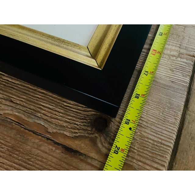 Red 1971 Signed Mixed Media Figurative Drawing by David Mac Innes | California Original Work on Paper | Professionally Framed For Sale - Image 8 of 11