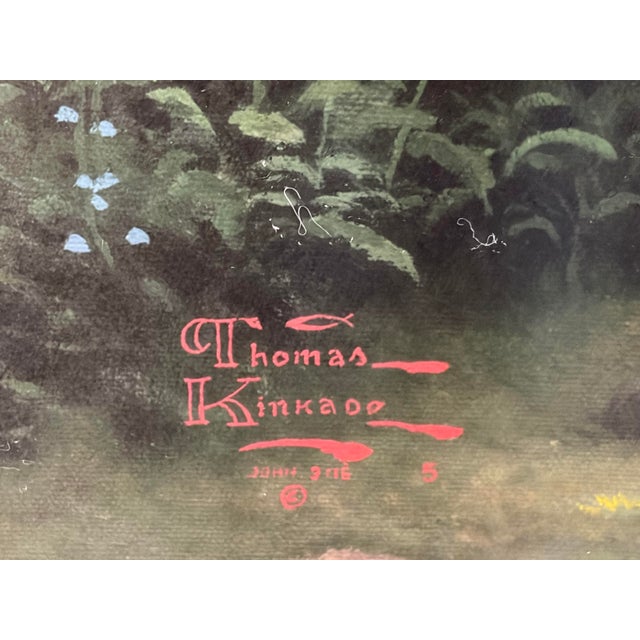 Thomas Kinkade "The Forest Chapel" – Limited Edition S/N (Charter Phase) For Sale - Image 10 of 12
