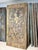 1920s Vintage Hand-Carved Indian Deity Panel | Shiva & Goddess Wood Wall Art / Door Panel 84x41 For Sale - Image 5 of 11