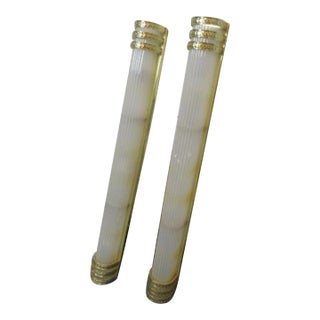 Pair of Mid 20th Century Wall Sconce Lights For Sale