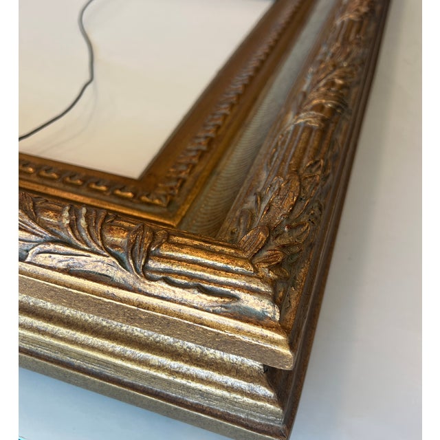 Gold Vintage Regency Frame, Fits Art 20x24 For Sale - Image 8 of 15
