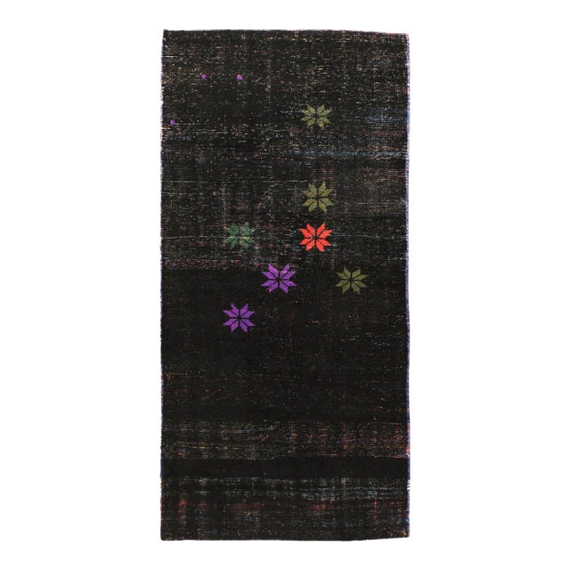Galerie Shabab Collection Mid-20th Century Turkish Anatolian Throw Rug For Sale