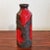 Marei Keramik Black on Red Volcanic Bottle Vase Nr. 4107 For Sale - Image 10 of 10