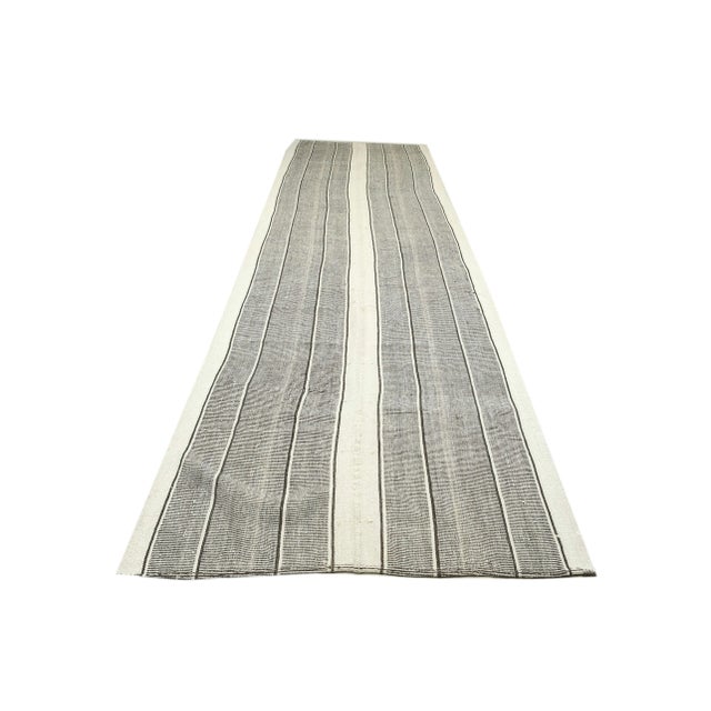 Handwoven vintage decorative kilim rug from Adana region of Turkey. Approximately 50-60 years old. In very good condition.