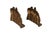 American Western Saddled Grazing Horses Bookends, a Pair For Sale - Image 3 of 6