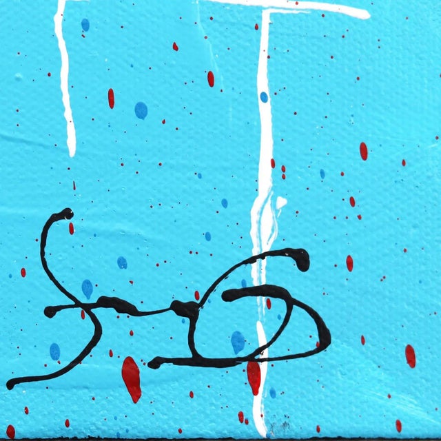 2020s "Welcoming II" Contemporary Street Art Inspired Mixed-Media Painting by Soren Grau For Sale - Image 5 of 9