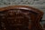 19th Century Swiss Hand Carved Wood Swivel Desk Chair For Sale - Image 9 of 10