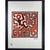 Red Keith Haring, Figurative Composition, Limited Edition Lithograph, 1990s For Sale - Image 8 of 9