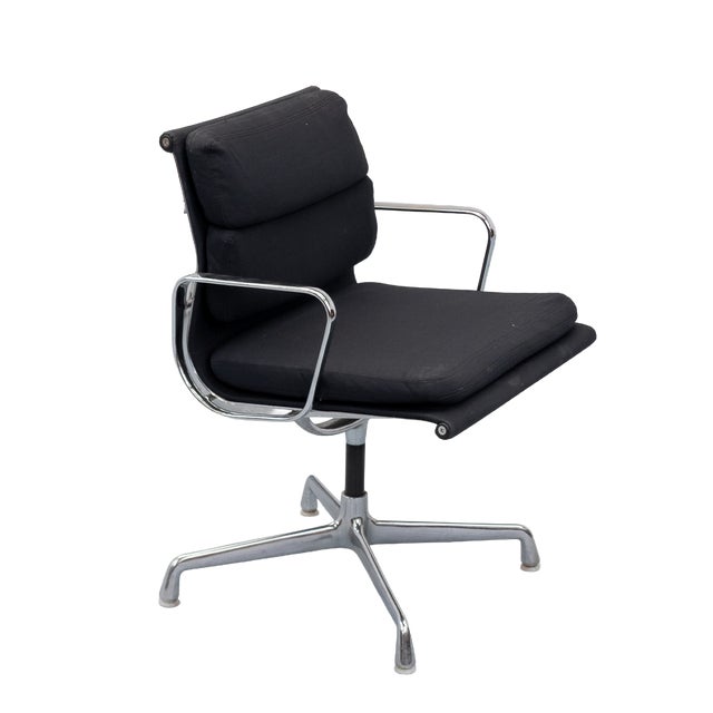 EA208 Soft Pad Chair by Charles & Ray Eames for Herman Miller, 1970s For Sale