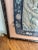 Textile Vintage Embroidered Chinese Dragon Silk Tapestry Textile Art in Tortoise Frame For Sale - Image 7 of 10