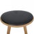 Mater Bar Stool in Oak and Black Leather, 2020 For Sale - Image 3 of 12