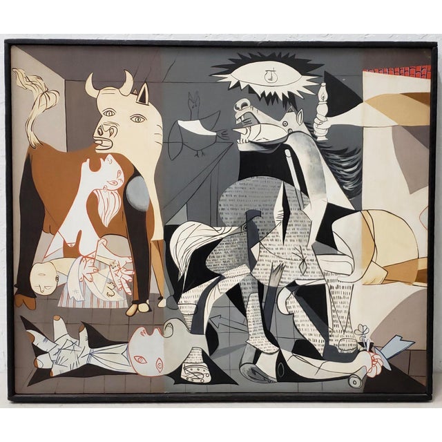 Guernica, picasso analysis image