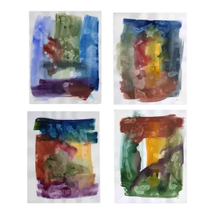 "Seasonal Refinement" Original Watercolor Painting Set II
