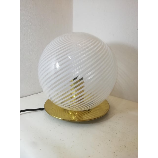 1970s Table Lamp by Ornella Noorda for Venini, Italy, 1970s For Sale - Image 5 of 10