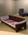 Milo Baughman 1960s Milo Baughman Rosewood and Smoky Grey Brown Suede Three-Seater Sofa For Sale - Image 4 of 11
