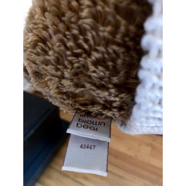 Textile Bloomingdales 18" Gund Little Brown Bear For Sale - Image 7 of 9