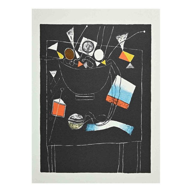 Franco Gentilini, Still Life, Offset Print, 1970s For Sale