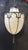 Circa 1900 leaded glass light fixtures with interior lights