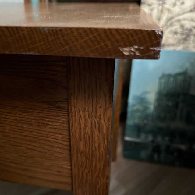 1990s Stickley Rectangular End Table For Sale In Santa Fe - Image 6 of 11