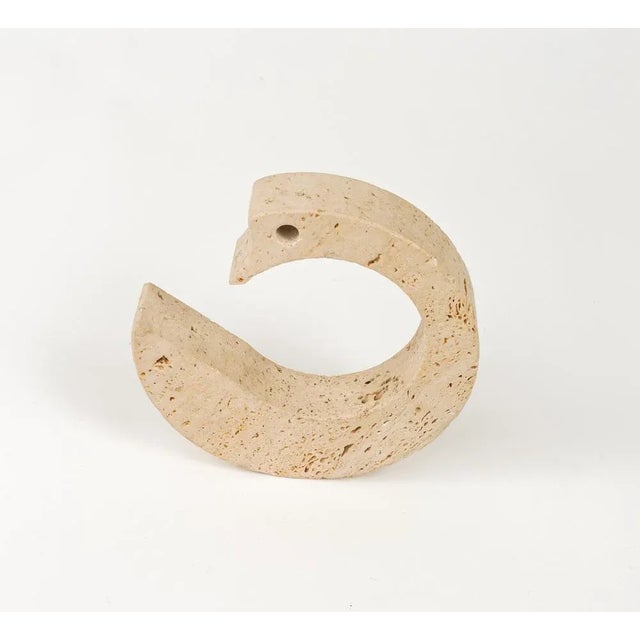 Mid-Century Swan Figure in Travertine from Fratelli Mannelli, Italy, 1970s For Sale - Image 6 of 11