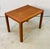 Mid-Century Modern Vintage 1970s Teak Rectangular Side Table For Sale - Image 3 of 8