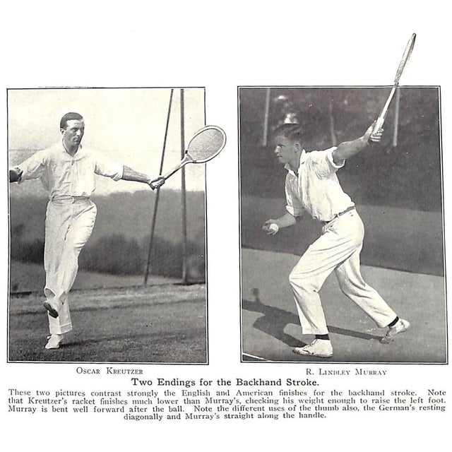 "Methods and Players of Modern Lawn Tennis" 1915 Paret, J. Parmly For Sale - Image 10 of 11