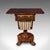 Antique Ladies Hobby Table, English, Drop Leaf, Sewing, Parlour, William IV For Sale - Image 4 of 12