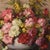 1930s Maurice Alfred Decamps, Still Life with Carnations and Mimosa, Oil on Canvas, 20th Century For Sale - Image 5 of 11
