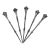Vintage Rogers & Bro Beaux Art Silver Plate Lobster and Shellfish Picks. - Set of 5 For Sale