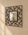 Gothic Vintage Wrought-Iron Scroll Accent-Mirror | Black Vine Ornate Gothic Style For Sale - Image 3 of 4