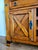 Wooden Storage Cabinet and Illuminated Display Case, Featuring a Wine Rack, Drawers, and Doors For Sale - Image 11 of 13