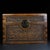 Hand-Carved Wooden Treasure Box With Brass Hardware & Dragon Motif For Sale - Image 9 of 9