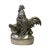 Chinese Chinese Silver Color Metal Rooster Family Small Figure For Sale - Image 3 of 6