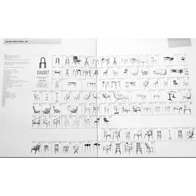 Bar Stools by Pierre Paulin for Thonet, 1950s, Set of 3 For Sale - Image 16 of 17