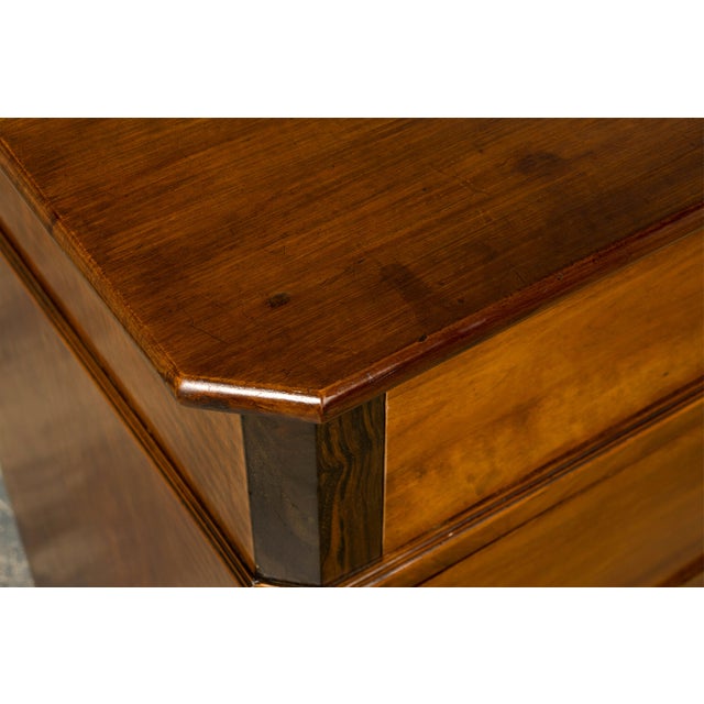 Sourced in Provence, France, this mid-19th century Louis Philippe commode is hand crafted in walnut and distinguished by...