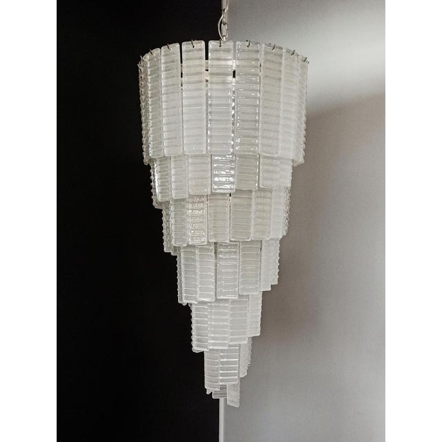 Large Murano Glass Chandeliers, Set of 2 For Sale - Image 15 of 18