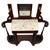 Metal 19th Century English Mahogany Marble Top Hall Stand For Sale - Image 7 of 12