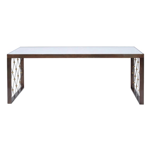 Carole Gratale Coffee Table After Jean Royere Eiffel For Sale