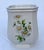 Mid 20th Century Fluted Staffordshire Ceramic Vase With Daisy Floral Design For Sale - Image 4 of 12