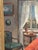 Bente Berg, Interior Scene, 1950s, Oil Painting on Canvas, Framed For Sale - Image 4 of 13