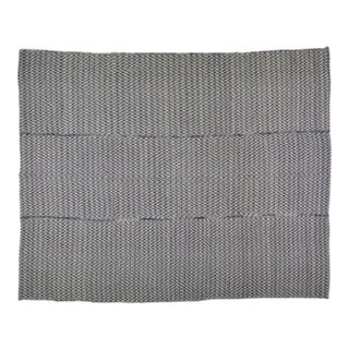 Vintage Mazandaran Tribal Natural Color Hand Made Organic Wool Modern Kilim,8'x10' For Sale