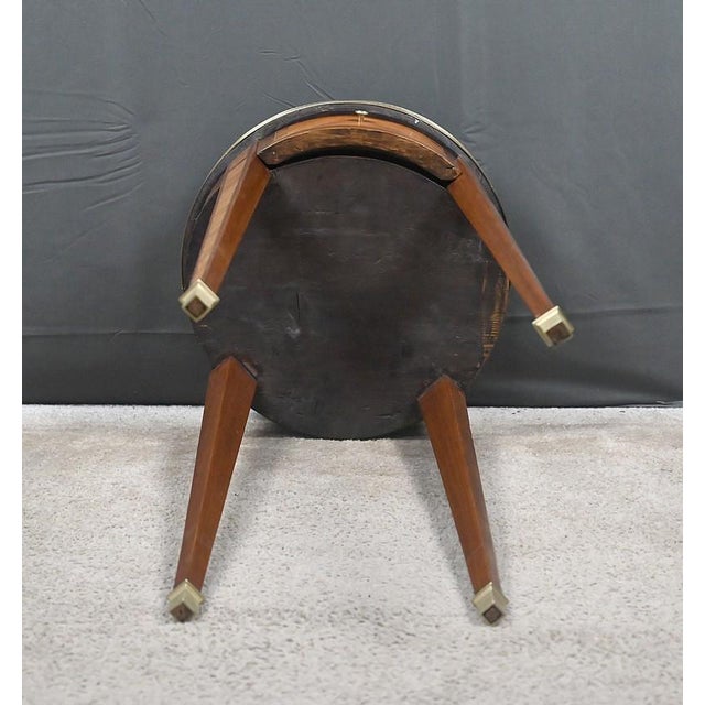 Small Louis XVI Style Marquetry Side Table, Early 20th Century For Sale - Image 16 of 18