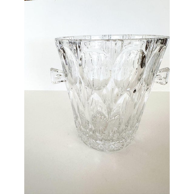 19th Century Vannes-Le-Châtel Crystal Ice Bucket For Sale - Image 4 of 4