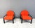 L54 Armchairs attributed to Gae Aulenti for Knoll, 1970s, Set of 2 For Sale - Image 3 of 11