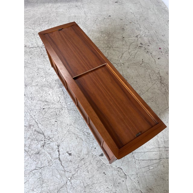 Vintage Walnut Stereo Cabinet Retrofitted With Bluetooth Capacity For Sale In Phoenix - Image 6 of 7
